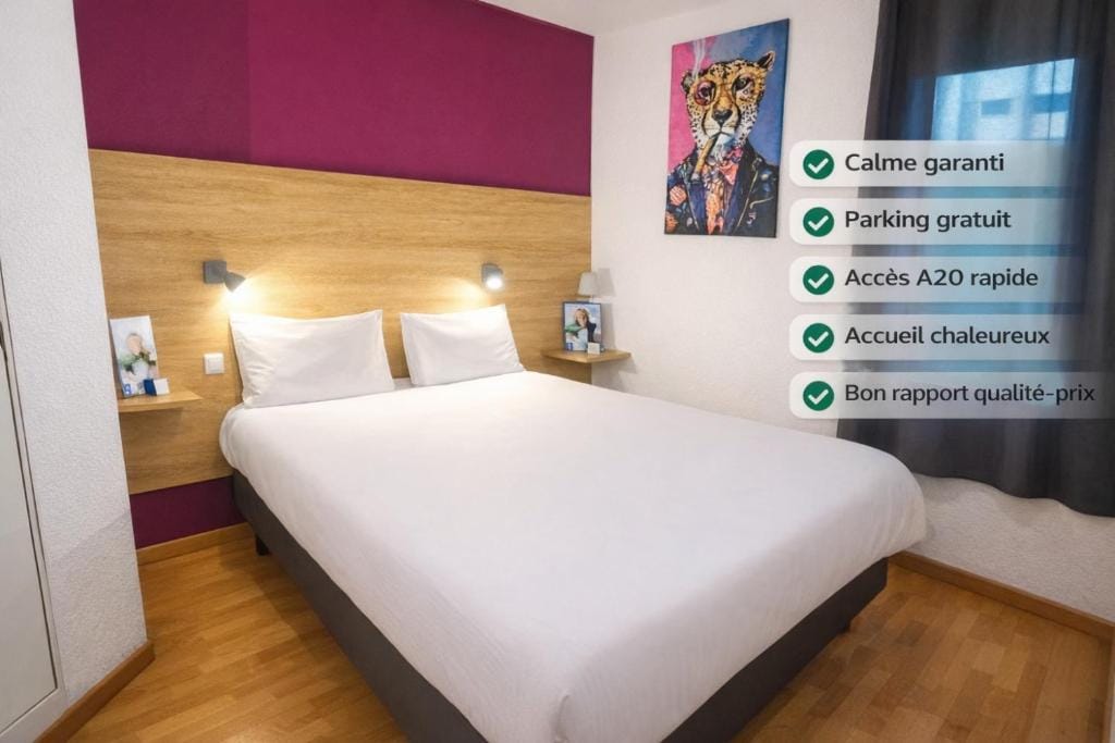 Brit Hôtel Essentiel Limoges Nord Calme, Parking gratuit, accès rapide A20 — 1